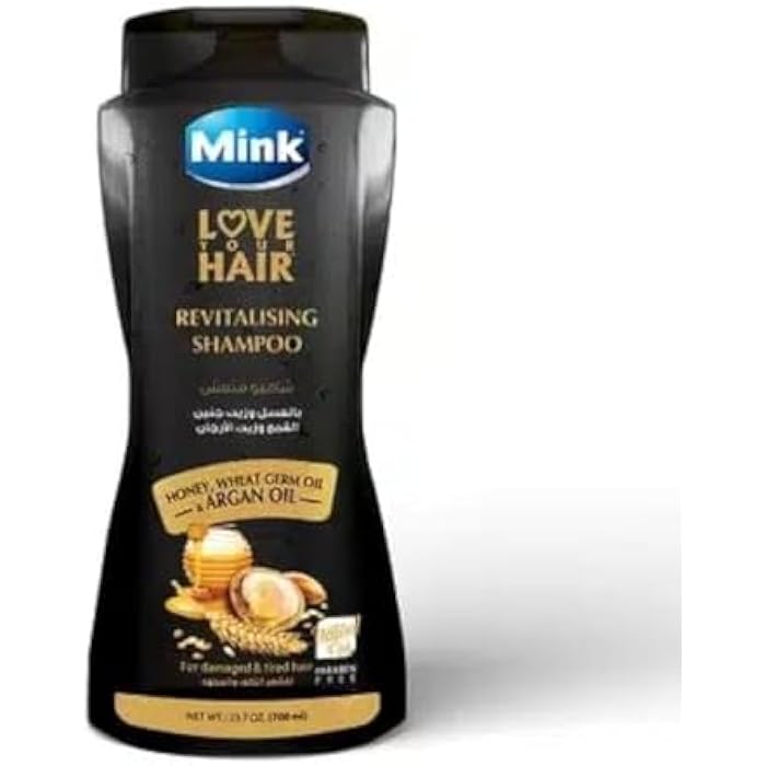 Mink Shampoo with Honey, Wheat Germ and Argan Oil 700 ml